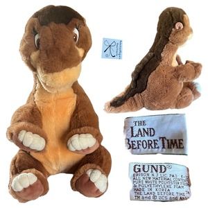 Gund The Land Before Time Littlefoot Dinosaur 16" Plush